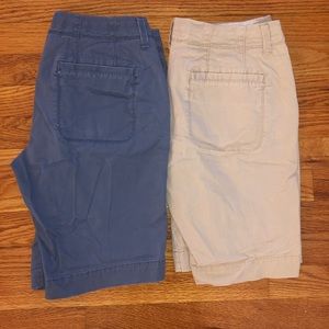 Old Navy Perfect Bermuda Shorts 2 Pair Bundle